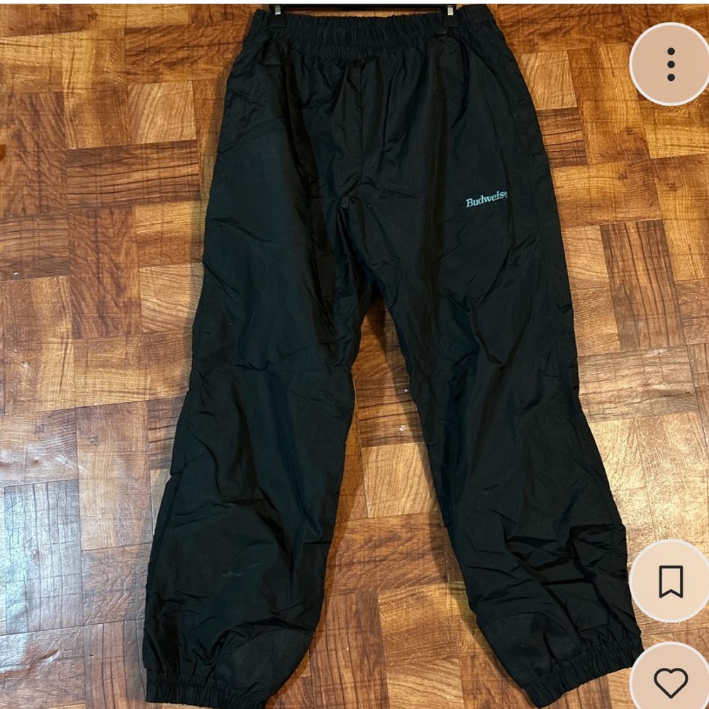Vintage Budweiser Columbia snow pants size Large